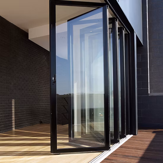 Stahl-Sicherheits-Schiebetür aus Holz und Metall