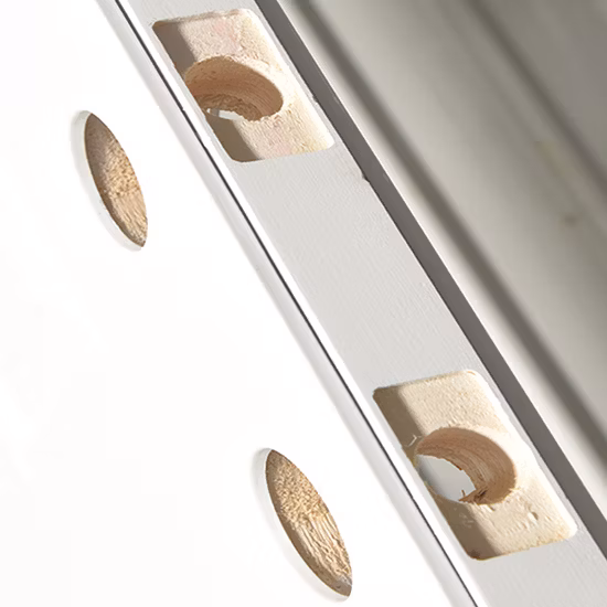 Verglaste, weiß grundierte Metalltüren, amerikanische Stahltür, Glastür